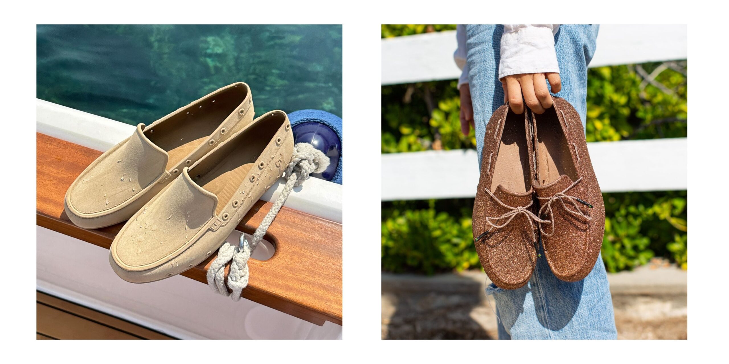 mocassins cacatoès